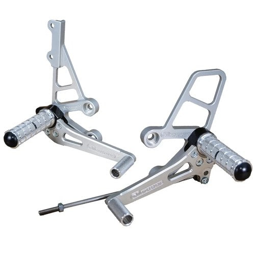 Suzuki 1997-2001 TL 1000S Woodcraft Racing Rearsets / Footpegs - Complete Kit