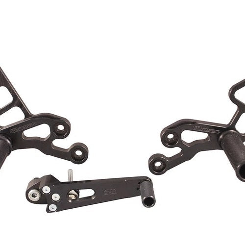 Suzuki 2006-10 Gsxr 600 750 Woodcraft Racing Rearsets / Footpegs - Standard Kit