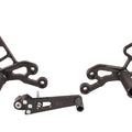 Suzuki 2006-10 Gsxr 600 750 Woodcraft Racing Rearsets / Footpegs - Standard Kit