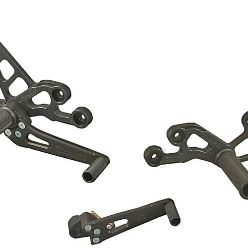 Suzuki 2006-10 Gsxr 600 750 Woodcraft Racing Rearsets / Footpegs - Complete Kit