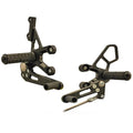 Suzuki 2003-2007 SV 1000 / S Woodcraft Racing Rearsets / Footpegs - Complete Kit