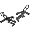 Yamaha 2015-2026 YZF-R3 Woodcraft Racing Rearsets / Footpegs - Standard Shift