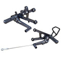 Yamaha 2006-2016 YZF-R6 Woodcraft Rearsets / Footpegs - Complete Kit - GP Shift