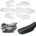 WT KLX110 Plastic Fairing Fender Kit Seat Fuel Tank 125cc Pit Dirt BigFoot Bike