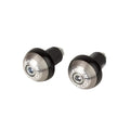 Driven Halo Stainless Steel Universal Bar Ends - Silver DHBEW-SL