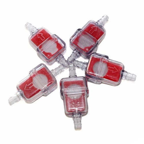 5X 6mm Inline Petrol Fuel Filters Cleaner Pit Pro Trail Quad Dirt Bike ATV Buggy