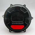 Ducati 2018-24 Panigale V4 R / S Woodcraft Right Side Clutch Cover Red Skid Pad