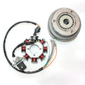 8 Poles Magneto Stator Roller Flywheel 200cc 250cc Engine Pit Quad Dirt Bike ATV