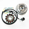 12 Pole Magneto Stator Roller Flywheel 200cc 250cc Engine Pit Quad Dirt Bike ATV