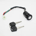 4 Wire Ignition Key Barrel Switch 50 110cc 125cc 150cc Pit Quad Dirt Bike ATV