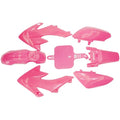 Pink Plastics Guard Fairing Fender Kit CRF50 110c 125cc Pit Pro Trail Dirt Bike