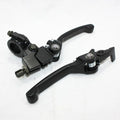 Black Bifold Foldable Clutch + Brake Lever Handle 125cc 140cc Pit Pro Dirt Bike