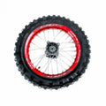 Red 90/100- 14 14" Inch Rear Alloy Wheel Rim Tyre Tire Pit Pro Bigfoot Dirt B...