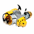 Performance Racing Gold 49cc 2 stroke Engine Motor Min Pocket Quad Dirt Bike ATV