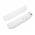 White Front Fork Guard Fender Protector 90cc 110cc 125cc 140cc Pit Pro Dirt Bike