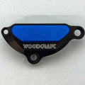 Yamaha 2006-2015 FZ1 Woodcraft Lhs Engine Ignition Cover Protector - Blue Plate