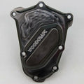 BMW 2009-2019 S1000RR Woodcraft Right Side Crankshaft Engine Cover - Black Plate