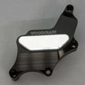 Honda 2007-25 Cbr 600RR Woodcraft Rhs Engine Clutch Cover Protector Silver Plate