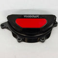 Yamaha 2018-2025 MT-09 Woodcraft Lhs Engine Stator Cover Protector - Red Plate
