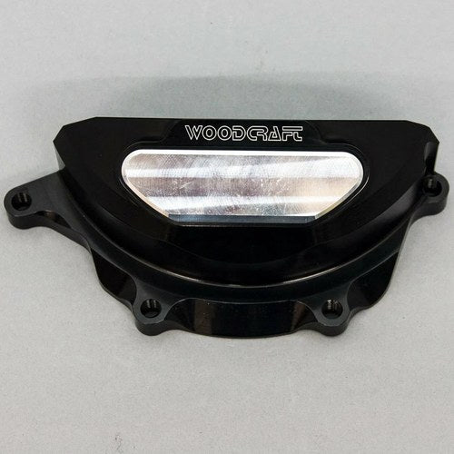 Yamaha 2019-2022 Tracer 900 Woodcraft Engine Stator Cover Protector Silver Plate