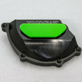 BMW 2014-2020 S1000R Woodcraft Lhs Stator Engine Cover Protector - Green Plate