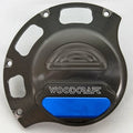 Ducati 2008-2013 848 / Evo Woodcraft Clutch Cover Protector - Blue Plate