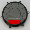 Ducati 2011-2017 1199 Panigale Woodcraft Right Side Clutch Cover - Red Plate