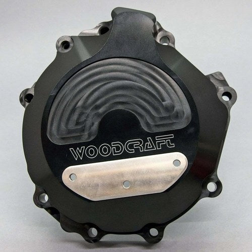 Woodcraft 2006-2010 Kawasaki ZX10R Left Side Engine Stator Cover - Steel Plate