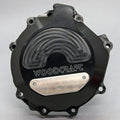 Woodcraft 2006-2010 Kawasaki ZX10R Left Side Engine Stator Cover - Steel Plate