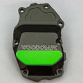 Triumph 2013-17 Daytona 675 Woodcraft Crank / Ignition Trigger Cover - Green Pad