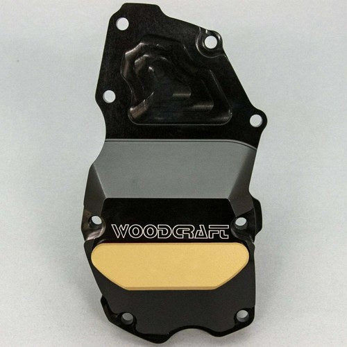 Triumph 2007-16 Street Triple / R Woodcraft Ignition Trigger Cover - Gold Plate