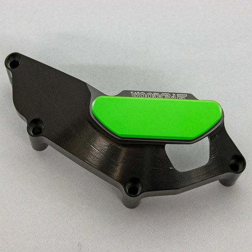 Yamaha 2022-2025 R7 Woodcraft Lhs Engine Stator Cover Protector - Green Plate