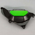 Yamaha MT-03 2018-2025 Woodcraft Lhs Stator Cover Engine Protector - Green Plate