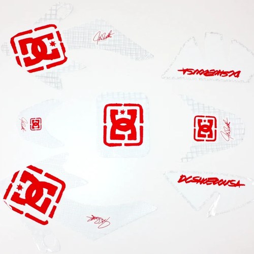 D & C Decals Graphics Sticker Kit CRF50 Style Fairing Pit Pro Trail Dirt Bike