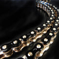 EK Chain Z/3D QX2-RING 530 Pitch - The Chain You Want -120 Links - Black / Gold