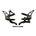 Kawasaki 2011-2015 ZX10R Driven TT Rearset - Adjustable - STANDARD/GP