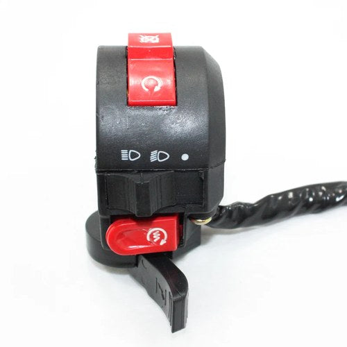 Kill Start Light Switch Button Housing Choke Lever 110cc Pit Quad Dirt Bike ATV