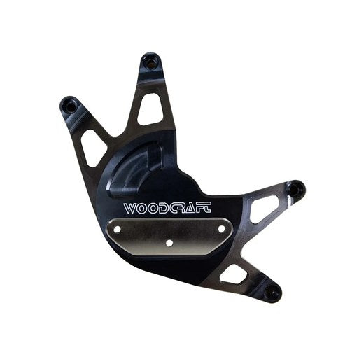 Yamaha 2021-2025 MT-09 Woodcraft Clutch Cover Engine Protector - Steel Plate