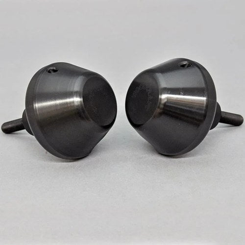 Yamaha 2016-2026 Xsr 900 Woodcraft Racing Frame Slider Kit - Black Domed Pucks