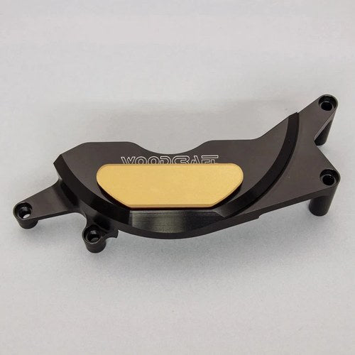 Kawasaki 2019-2023 Z400 Woodcraft Lhs Stator Cover Protector - Gold Plate