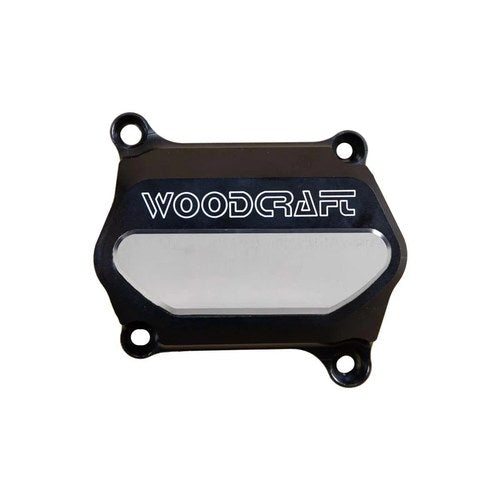 Ducati 2016-2019 Monster 1200 R Woodcraft Water Pump Protector - Silver Plate