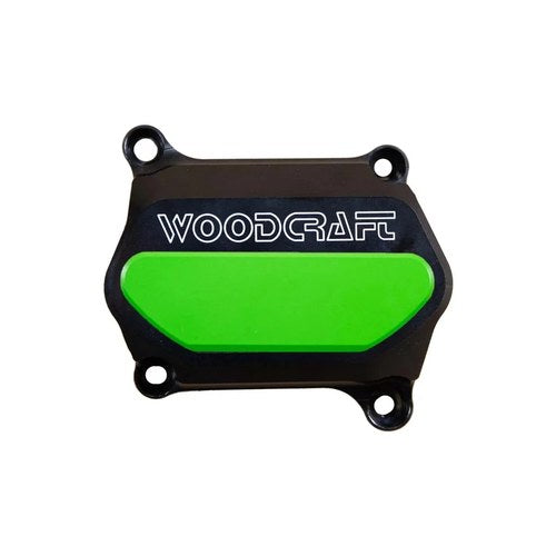 Ducati 2017-2020 Multistrada 950 Woodcraft Water Pump Protector - Green Plate