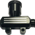 Harley Davidson Custom Harddrive Smooth Rear Master Cylinder Black