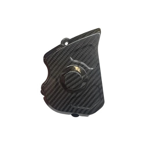 Ducati 2024-25 Hypermotard 698 Woodcraft Front Sprocket Cover 100% Carbon Fiber