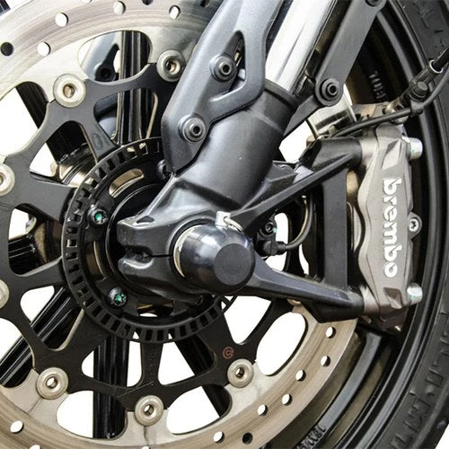 Ducati 2015-2020 Scrambler Woodcraft Racing Front Axle Slider Kit