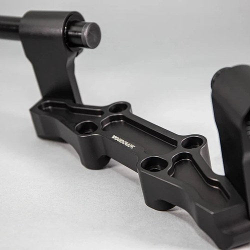 Kawasaki 2009-2011 ER-6N Woodcraft Clipon Adapter Plate - 75mm