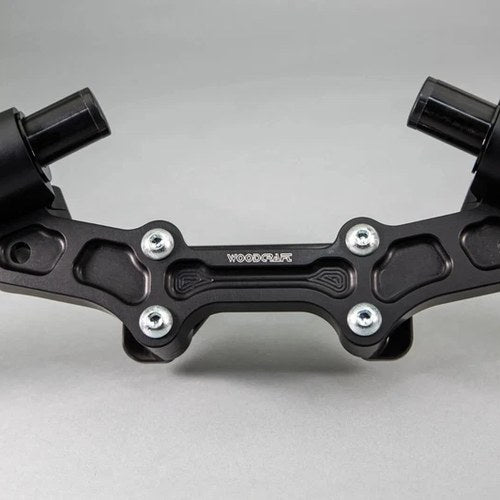 Ducati 2014-2016 Monster 1200 Woodcraft Racing Clipon Handlebar Adapter Plate