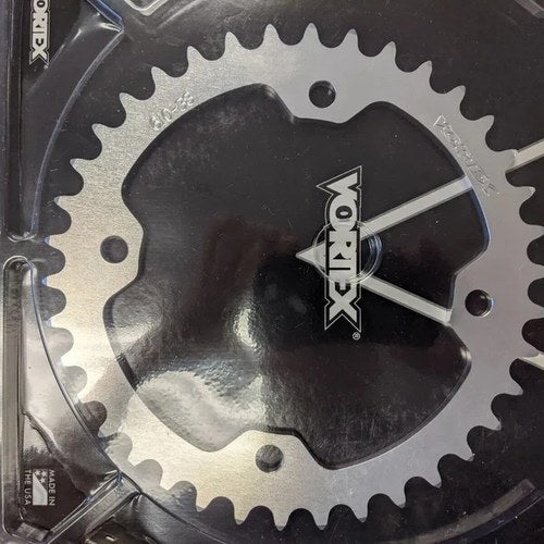 Yamaha 2008-2022 XV250 V-STAR Vortex 520 Rear Aluminum Sprocket 38-46 Silver