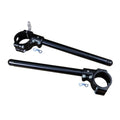 2002-2024 Yamaha R1 Woodcraft Racing Clipon Handlebar Kit - 50mm Zero Offset