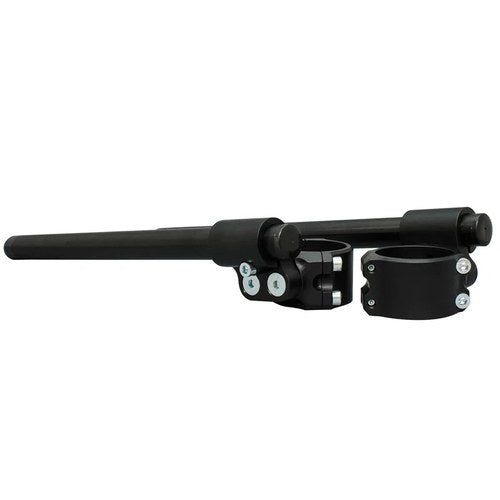 Woodcraft Racing 45mm 3 Piece Clipon Handlebar Kit With 1" Inch Rise - Black